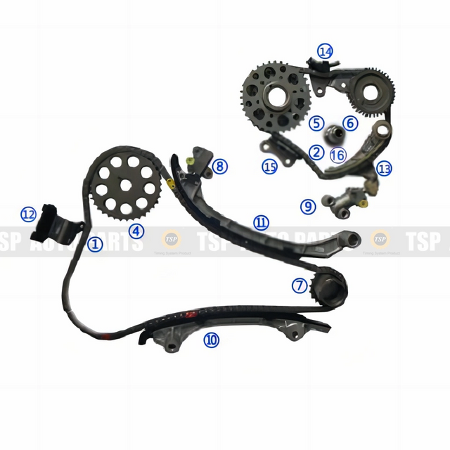 TK-TY020 Timing Chain Kit for TOYOTA