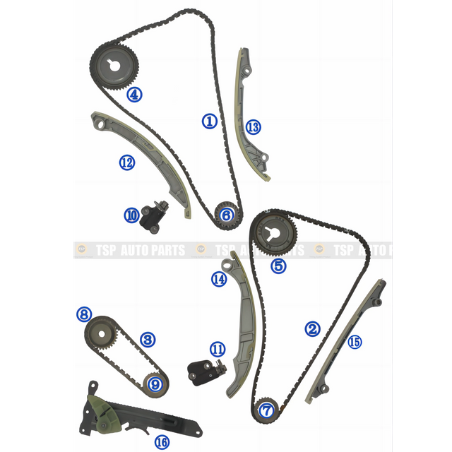 TK-IF015 Timing Chain Kit for INFINITI QX56 M56