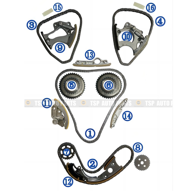 TK-AD017 Timing Chain Kit for AUDI A7/A6L