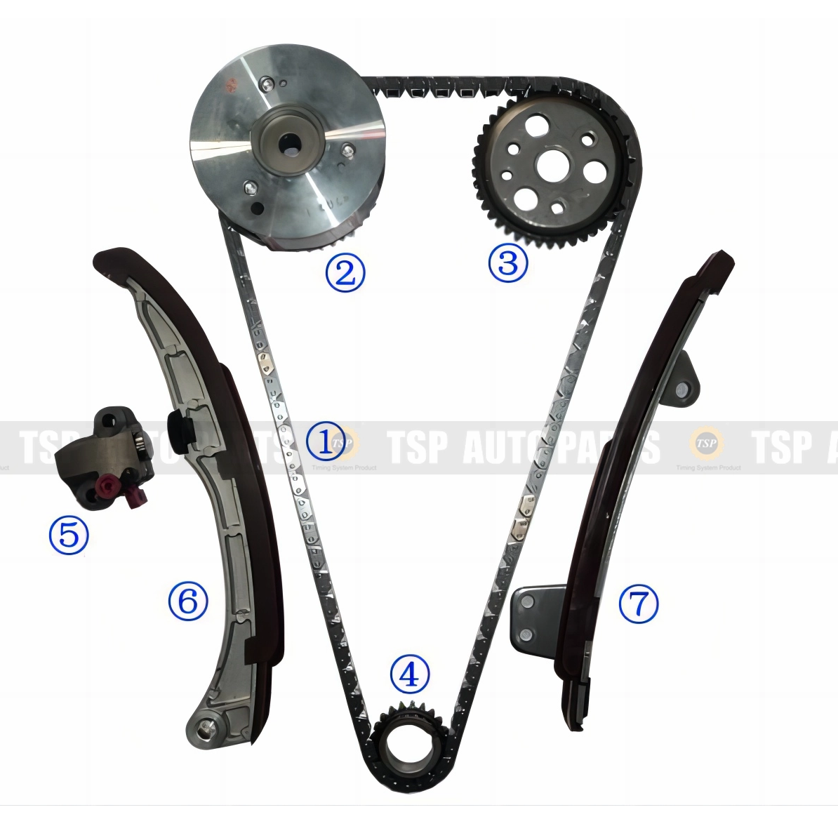 TK-TY030 Timing Chain Kit for TOYOTA from China manufacturer - TSP