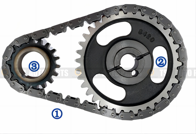 TK-FD076 Timing Chain Kit for FORD 5.8L 6.6L