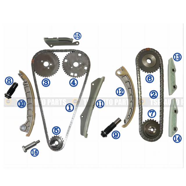 TK-CT007 Timing Chain Kit for CHEVROLET Jumper Bus/Kasten