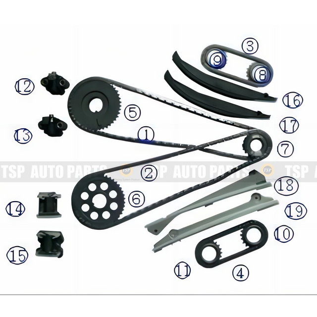 TK-FD042 Timing Chain Kit for FORD 5.4L