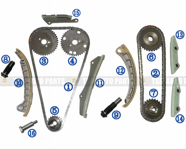 TK-IV001 Timing Chain Kit for IVECO Daily Diesel/ Massif Diesel