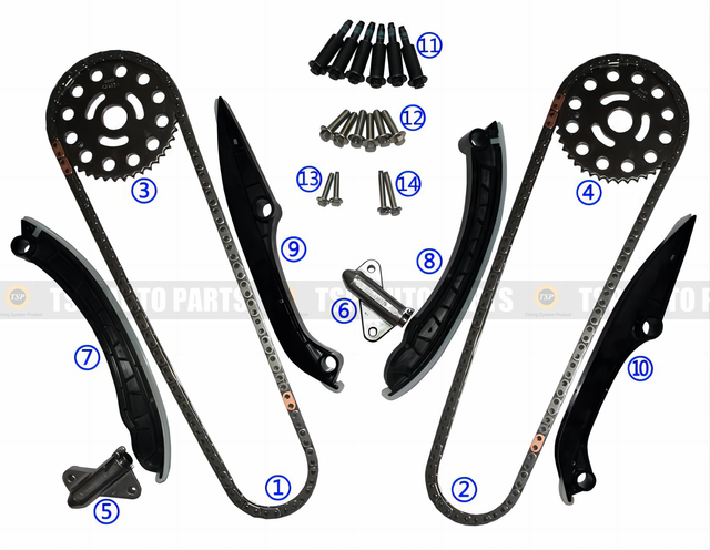 TK-NS047 Timing Chain Kit for NISSAN