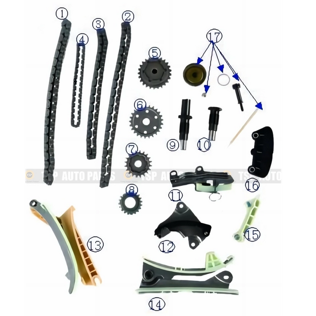 TK-LR001 Timing Chain Kit for LAND ROVER Discovery