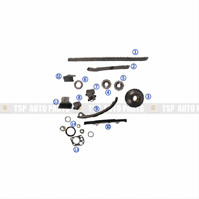 TK-NS012 Timing Chain Kit for NISSAN KA24DE