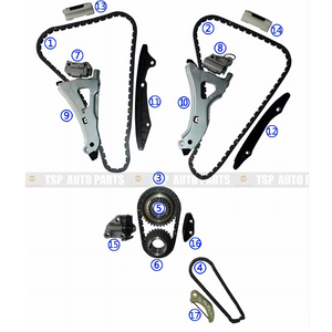TK-BZ020 Timing Chain Kit for MERCEDES-BENZ GL450/SL550