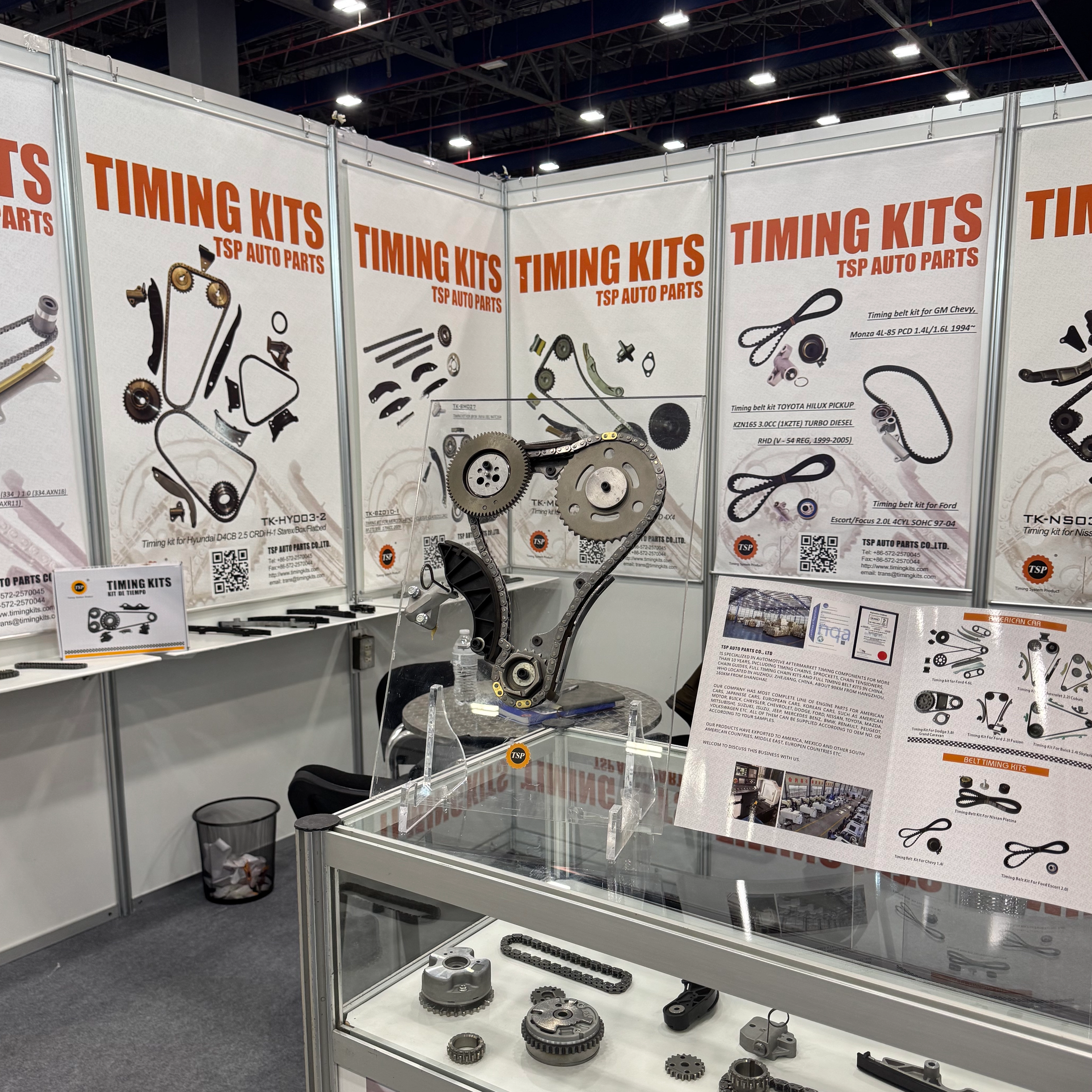  TSP Shines at 2025 Latin America Auto Parts Expo: Premium Timing Chain Kits Lead New Trends in Central American Aftermarket