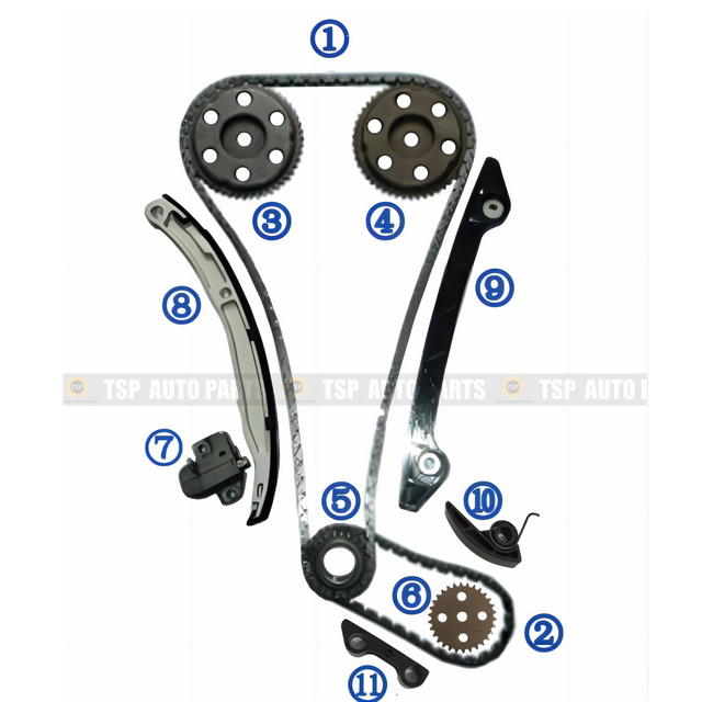 TK-FD028-3 Timing Chain Kit for FORD 2.3L