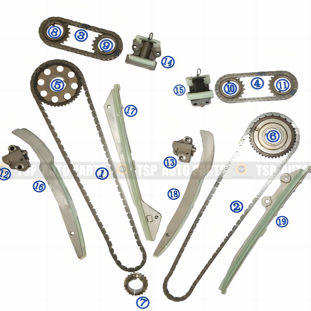 TK-FD066 Timing Chain Kit for FORD 5.4L 5.8L