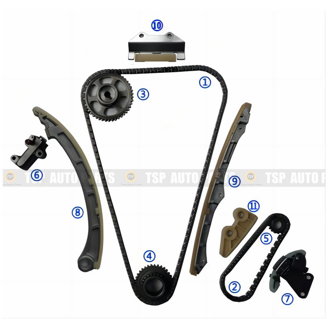 TK-HD001 Timing Chain Kit for HONDA 2.4L