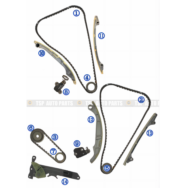 TK-NS061 Timing Chain Kit for NISSAN