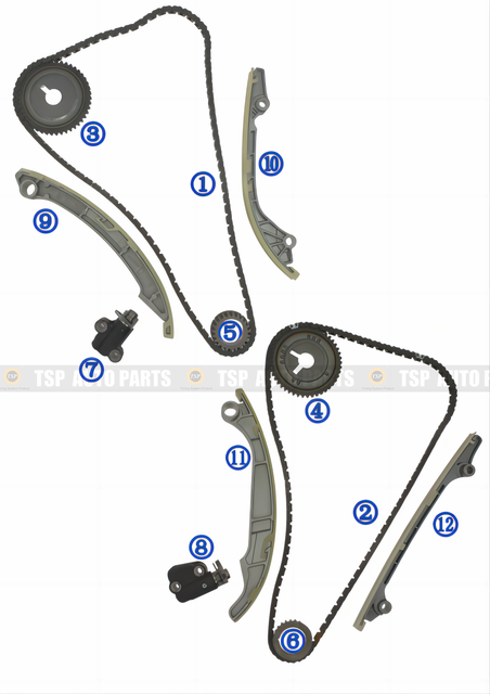 TK-NS060 Timing Chain Kit for NISSAN/Infiniti QX