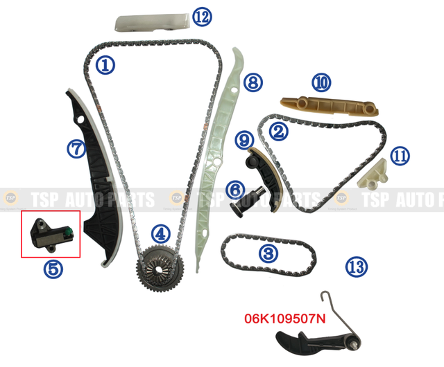 TK-AD026 Timing Chain Kit for AUDI A4/Q3Q5