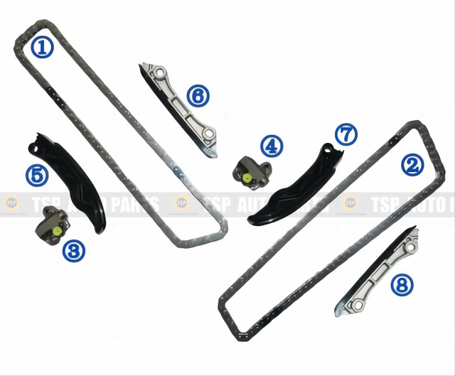 TK-TY039 Timing Chain Kit for TOYOTA