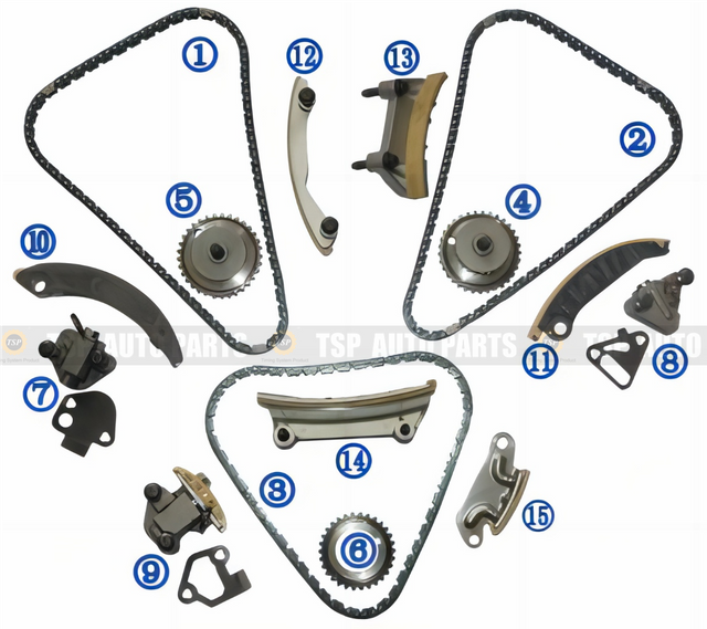 TK-BK016 Timing Chain Kit for BUICK Allure/Enclave