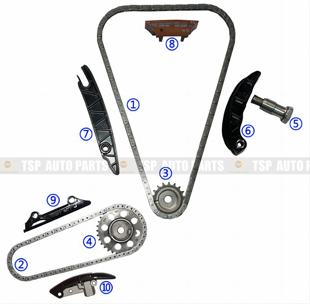 TK-VW007-5 Timing Chain Kit for VOLKSWAGEN