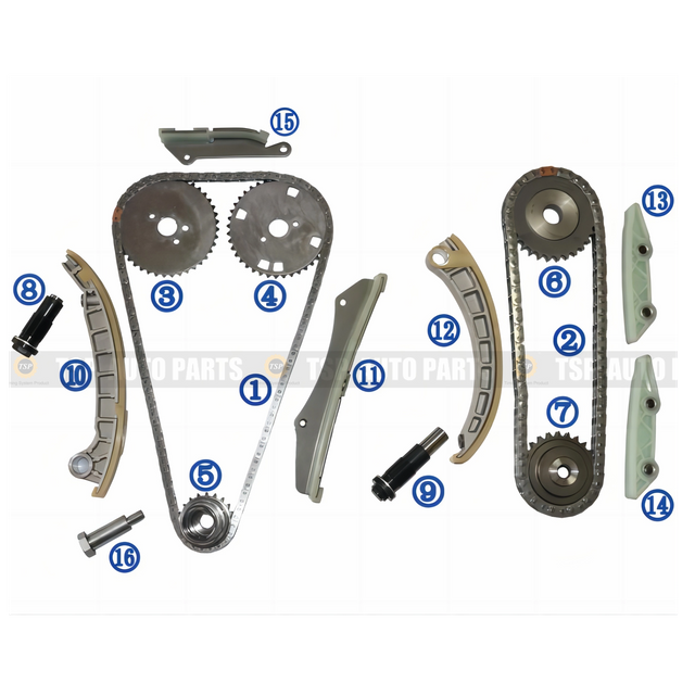 TK-FT002 Timing Chain Kit for FIAT/IVECO Ducato/Pritsche