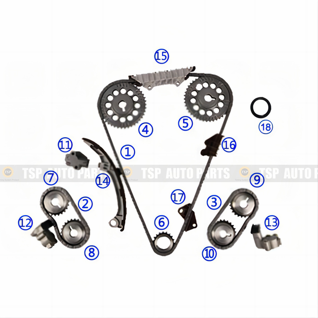 TK-IF002 Timing Chain Kit for INFINITI 3.0L