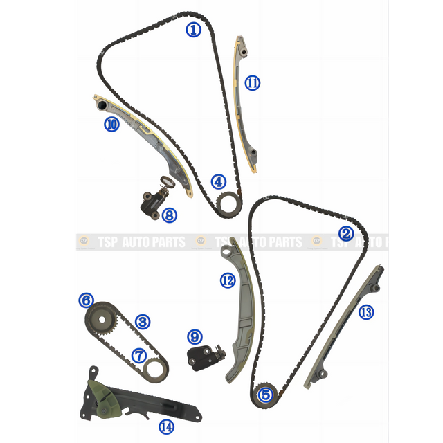TK-IF016 Timing Chain Kit for INFINITI FX50