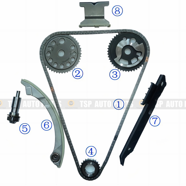 TK-FT007 Timing Chain Kit for FIAT 2.2L