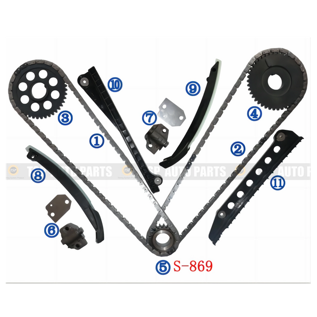TK-FD019 Timing Chain Kit for FORD 5.4L
