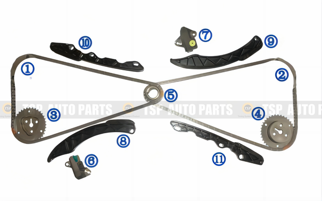 TK-SR001 Timing Chain Kit for SUBARU Forester, Legacy, Outback