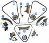 TK-OP011 Timing Chain Kit for OPEL