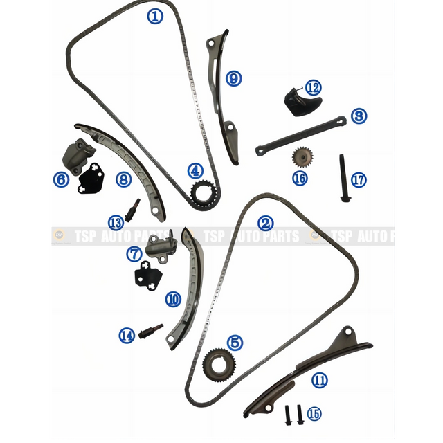TK-CA008 Timing Chain Kit for CADILLAC ATS/CT6/XT5