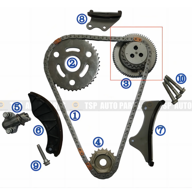 TK-CV039-M Timing Chain Kit for CHEVROLET Orlando/Cruze/Trax