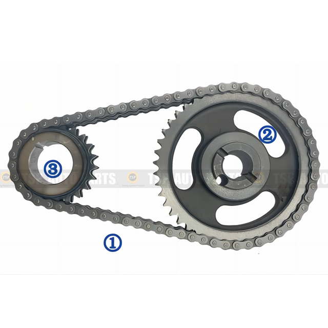 TK-FD077 Timing Chain Kit for FORD 7.5L